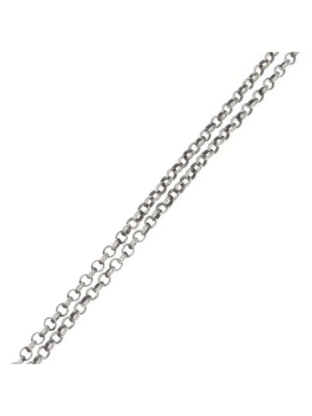 Chrome Hearts Neckchain Roll Chain Necklace Silver